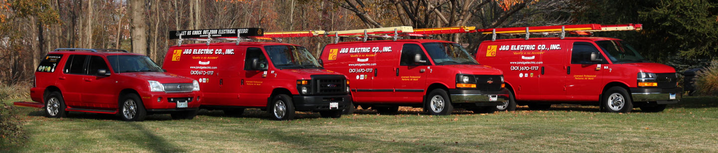 The J&G Electric Co., Inc. Fleet, Gaithersburg