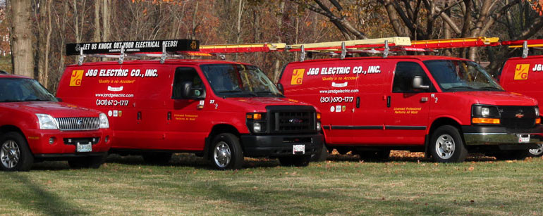 The J&G Electric Co., Inc. Fleet, Gaithersburg